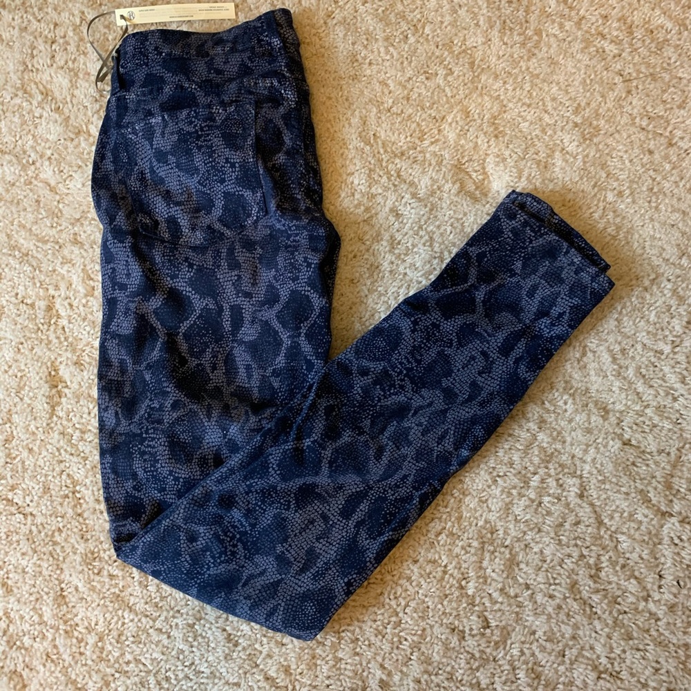 Rich and Skinny brand pattern skinny jeans size 25